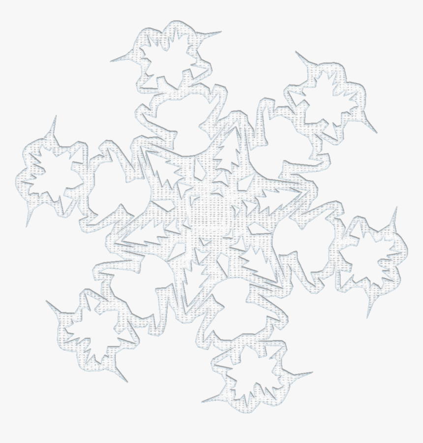 Snowflakes Png Free Pic - Motif, Transparent Png, Free Download