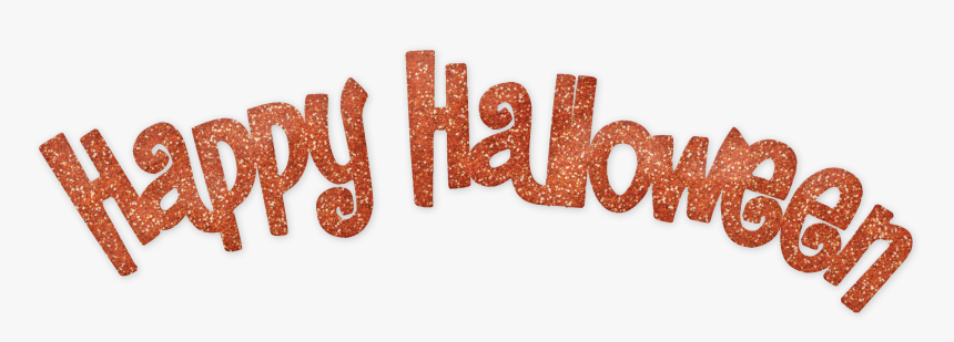 Download Happy Halloween Text Transparent Png - Transparent Background Happy Halloween, Png Download, Free Download