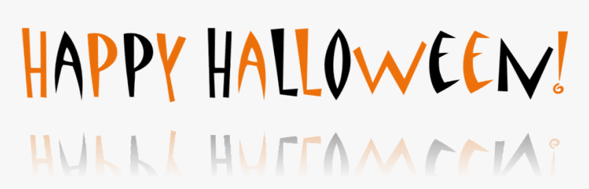 Happy Halloween Text Png - Tan, Transparent Png, Free Download