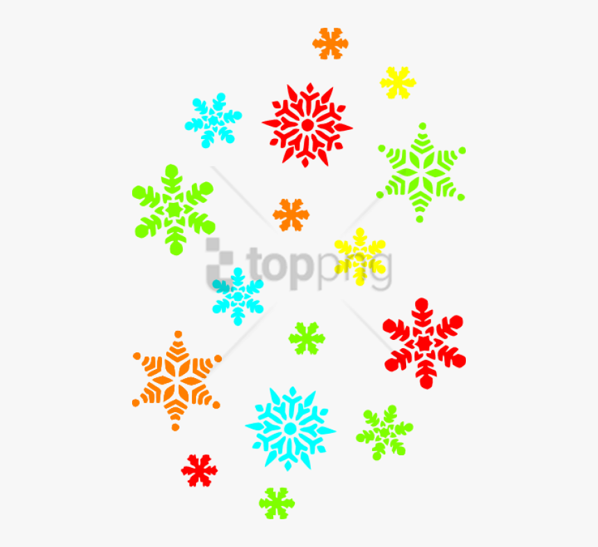 Transparent Snow Flake Clipart - Snowflakes Silhouette Clipart, HD Png Download, Free Download