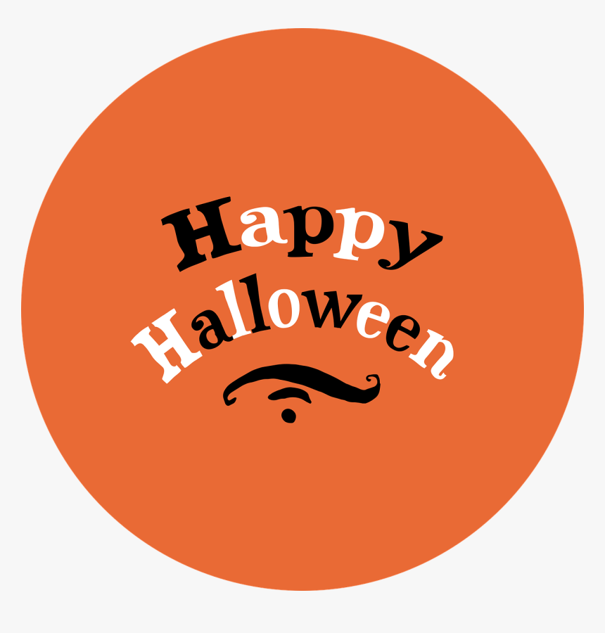 Happy Halloween, 1-inch, Button, Round, Circle - Circle, HD Png Download, Free Download