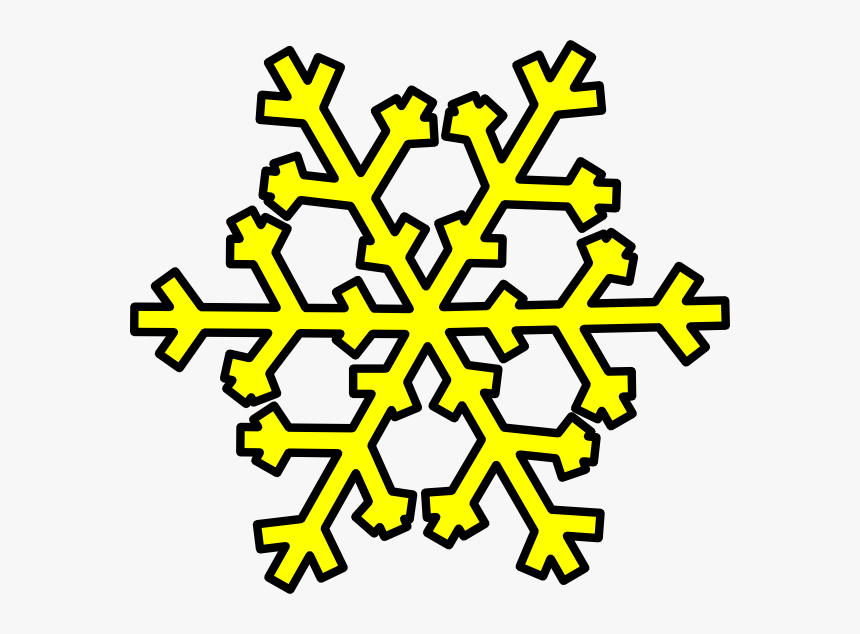 Snowflakes Clipart Tiff - Weather Symbols Snow, HD Png Download, Free Download