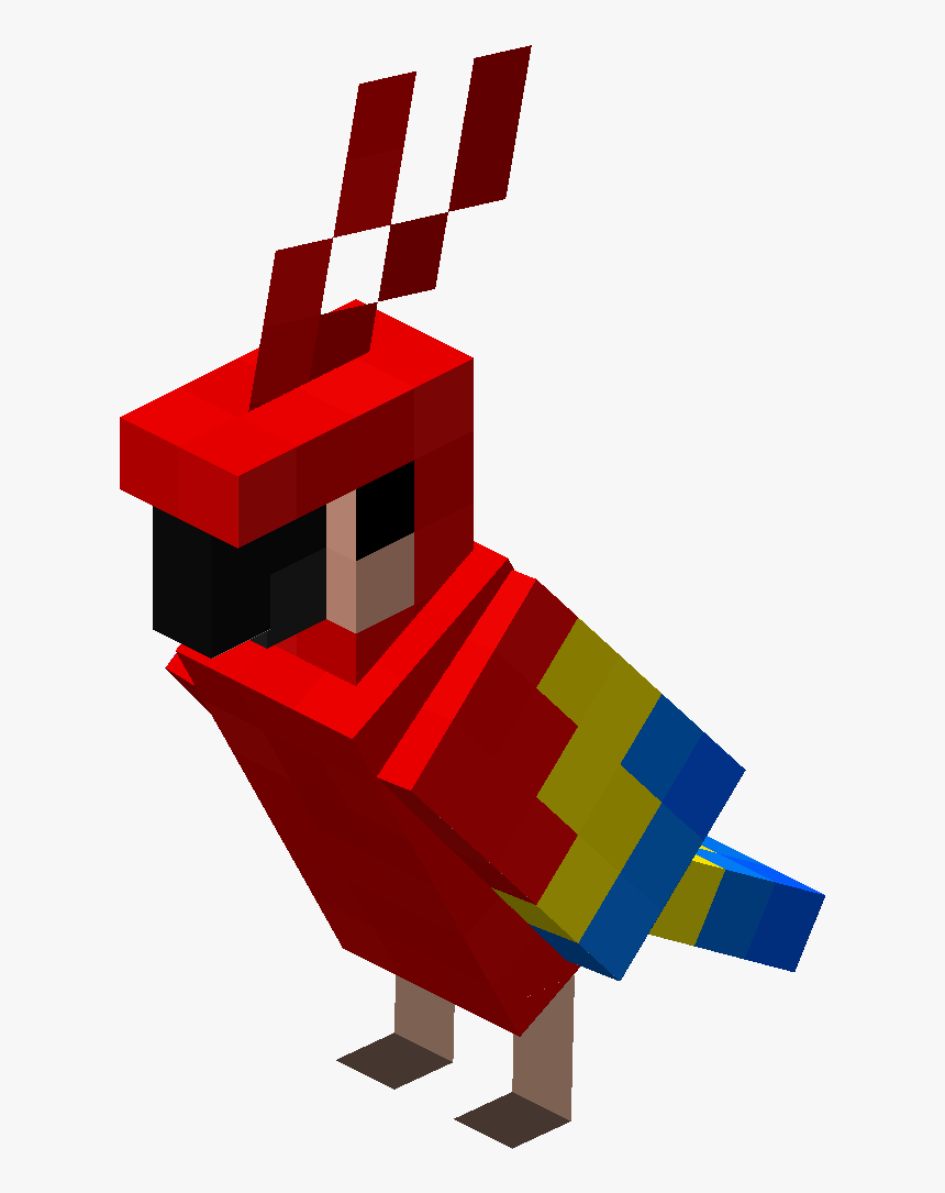 Official Minecraft Wiki - Minecraft Parrot Png, Transparent Png, Free Download