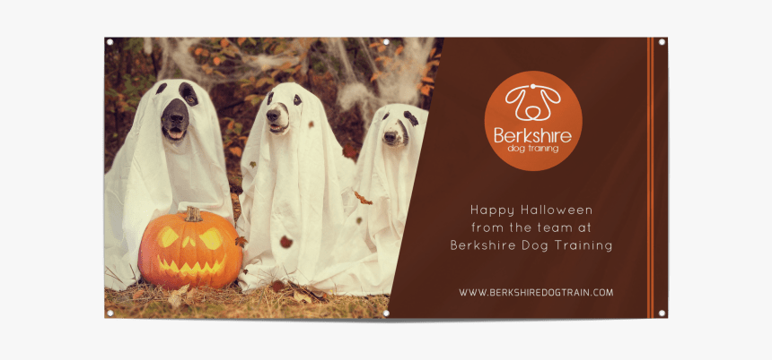 Happy Halloween Pet Banner Template Preview - Halloween Dogs And Pumpkins, HD Png Download, Free Download