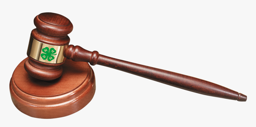 Gavel Png Image - 4 H Council Meeting, Transparent Png, Free Download