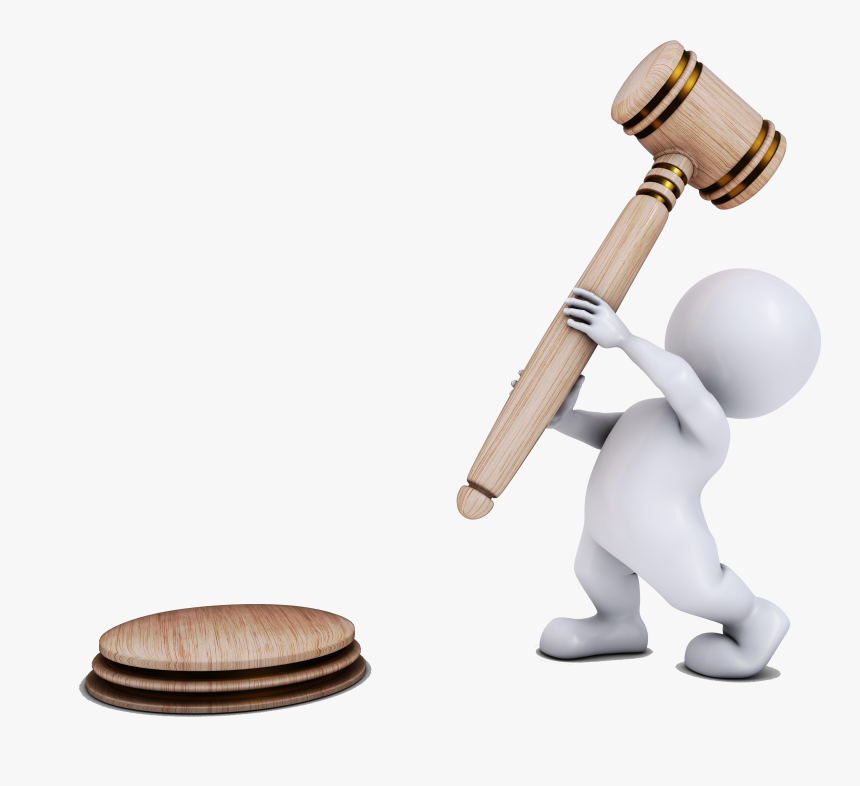 Auction Gavel Png , Png Download - Martelinho De Juiz, Transparent Png, Free Download