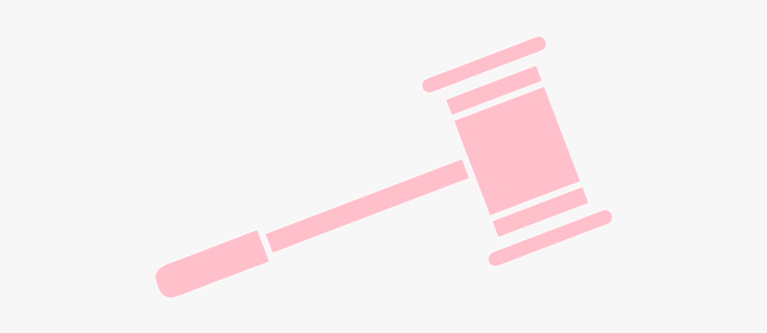 Pink Gavel, HD Png Download, Free Download