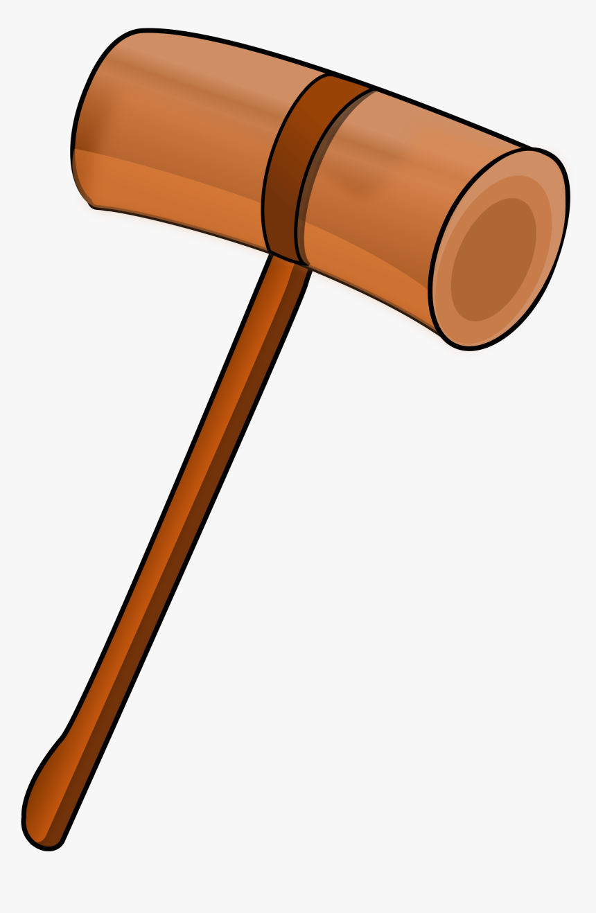 Transparent Gavel Png - Clipart Mallet, Png Download, Free Download