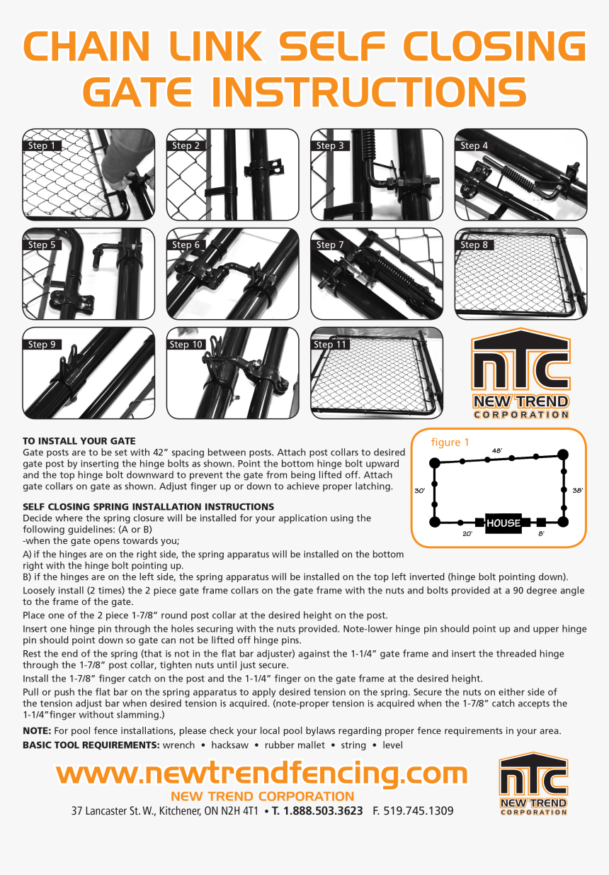 Click To Download Chainlink Self Closing Gate Installation - Universidade Metodista De Angola, HD Png Download, Free Download