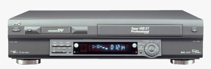 Vcr Play Png - Jvc Sr Vs30u, Transparent Png, Free Download