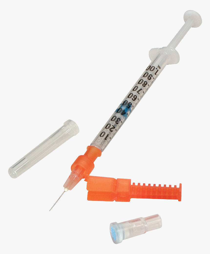 Drawing Blood Syringe Needle - Heparin Syringe, HD Png Download, Free Download