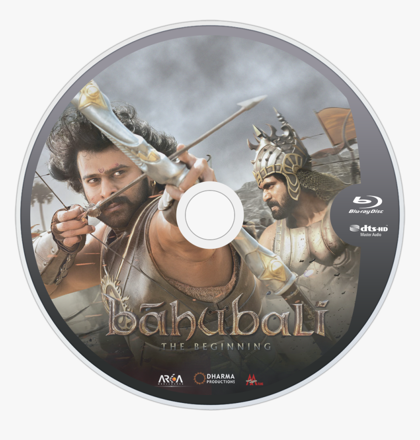 The Beginning Bluray Disc Image - Baahubali The Beginning, HD Png Download, Free Download