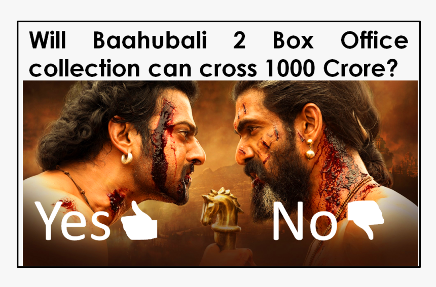 Bahubali 2 Poster With Pencil, HD Png Download, Free Download