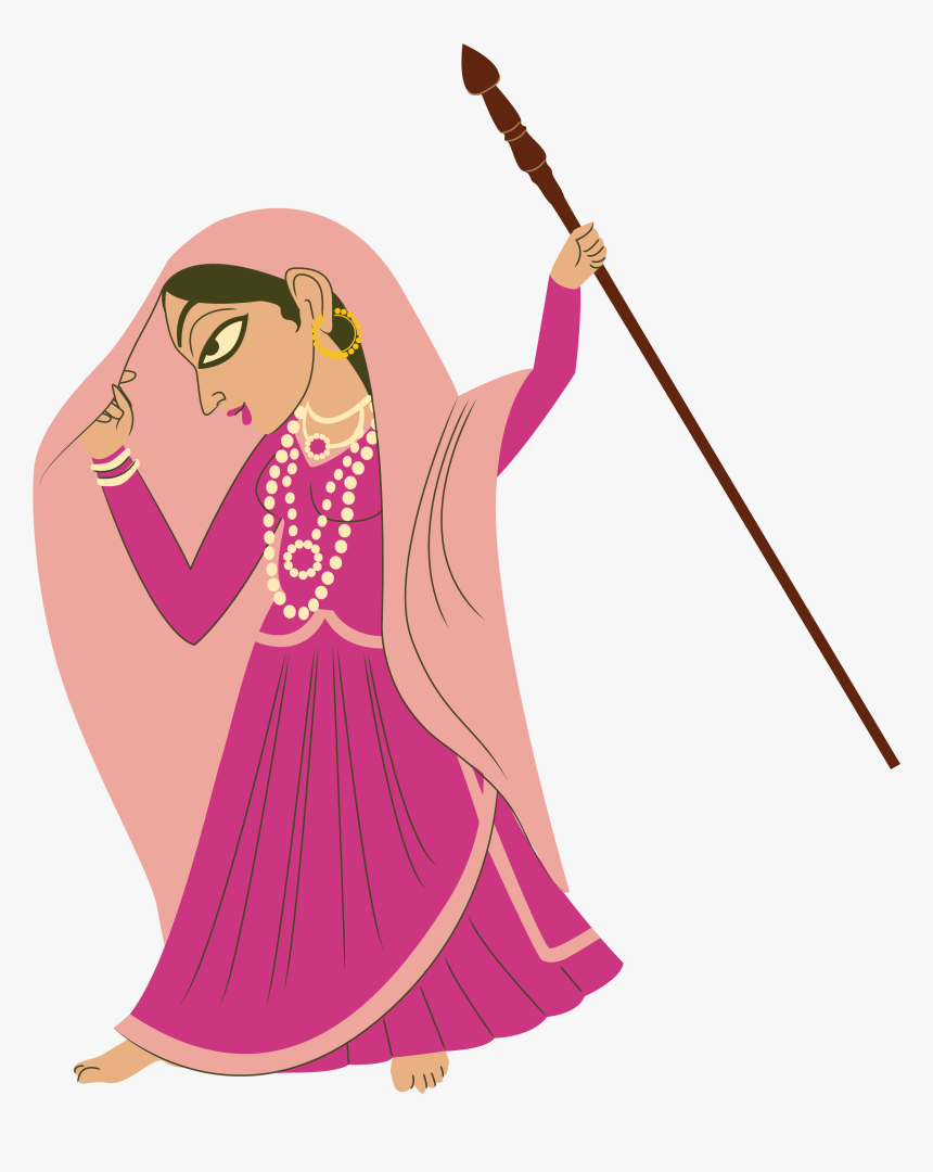 Eternal Love Of Krishna - Illustration, HD Png Download, Free Download