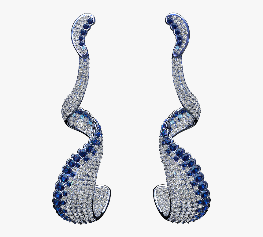3d Jewelry Designs And Models By Hamedarab - Earrings, HD Png Download, Free Download
