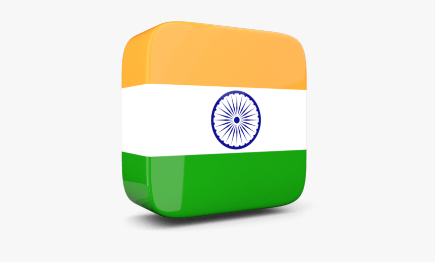 Side Icon India Flag - India 3d Flag Png, Transparent Png, Free Download