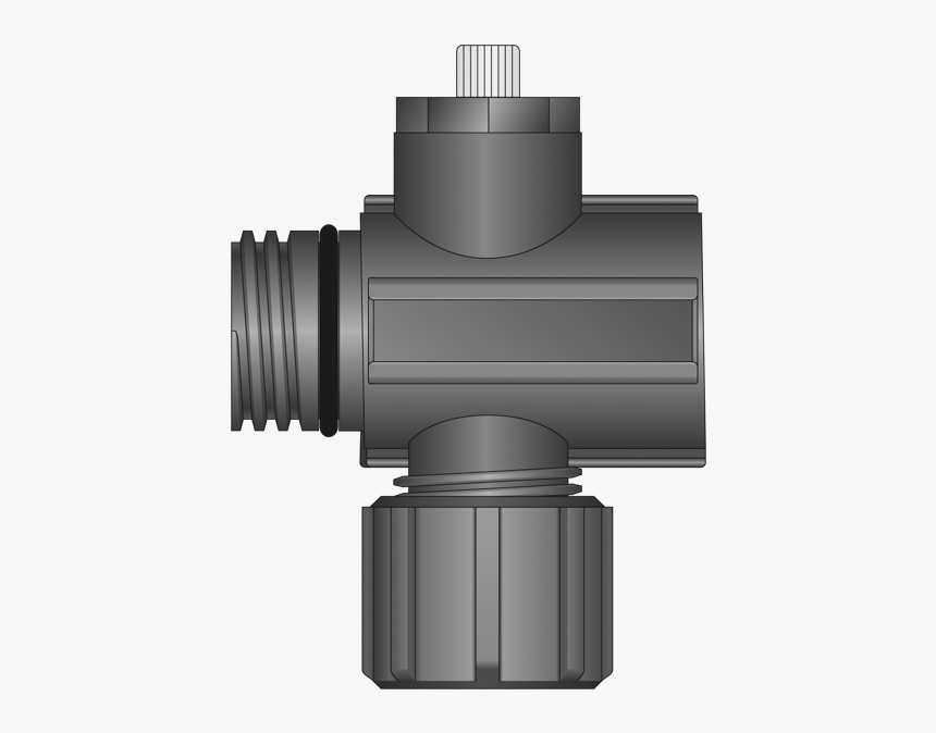 22001 Potable Module Tee Cw Compression Stop, HD Png Download, Free Download