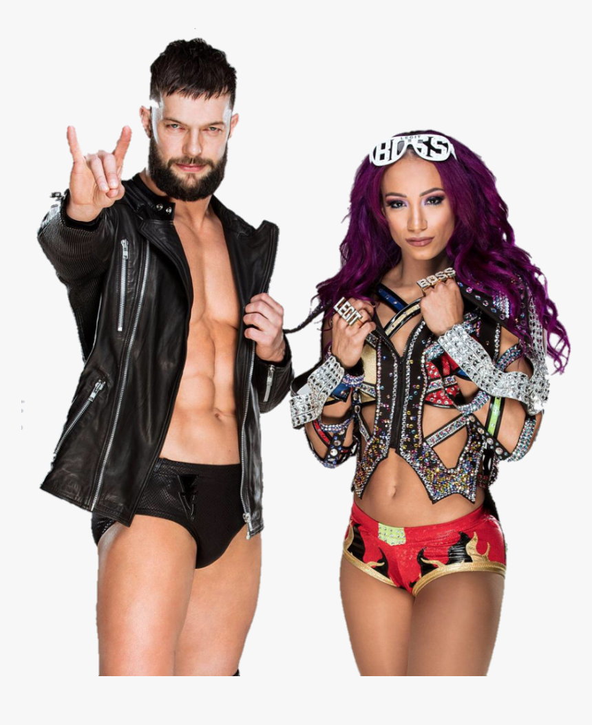 Finnbalor Sashabanks Wwe Wwesuperstars Mixedtag Prowres - Wwe Mixed Match Challenge, HD Png Download, Free Download