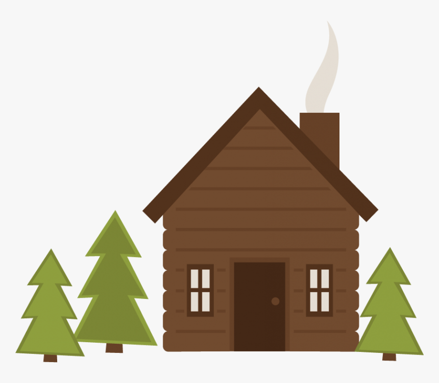 cabin camping clipart