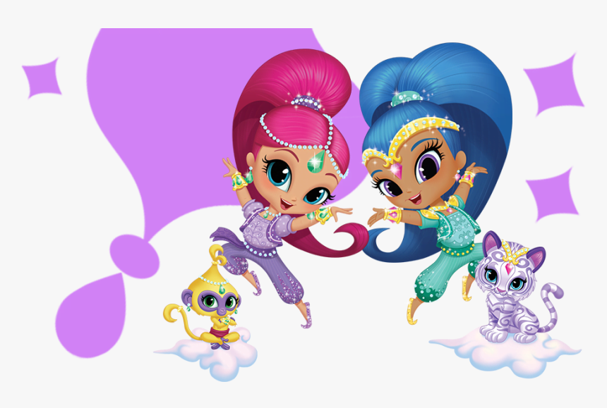 Shimmer And Shine Happy Birthday, HD Png Download, Free Download