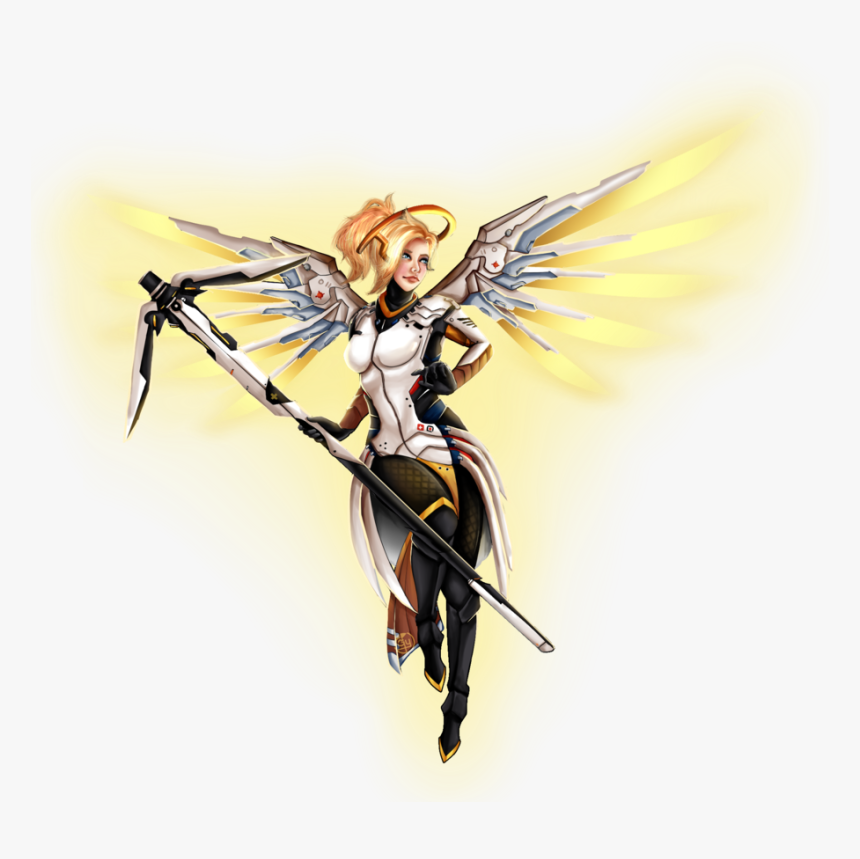 Transparent Mercy Png - Mercy Overwatch Png, Png Download, Free Download