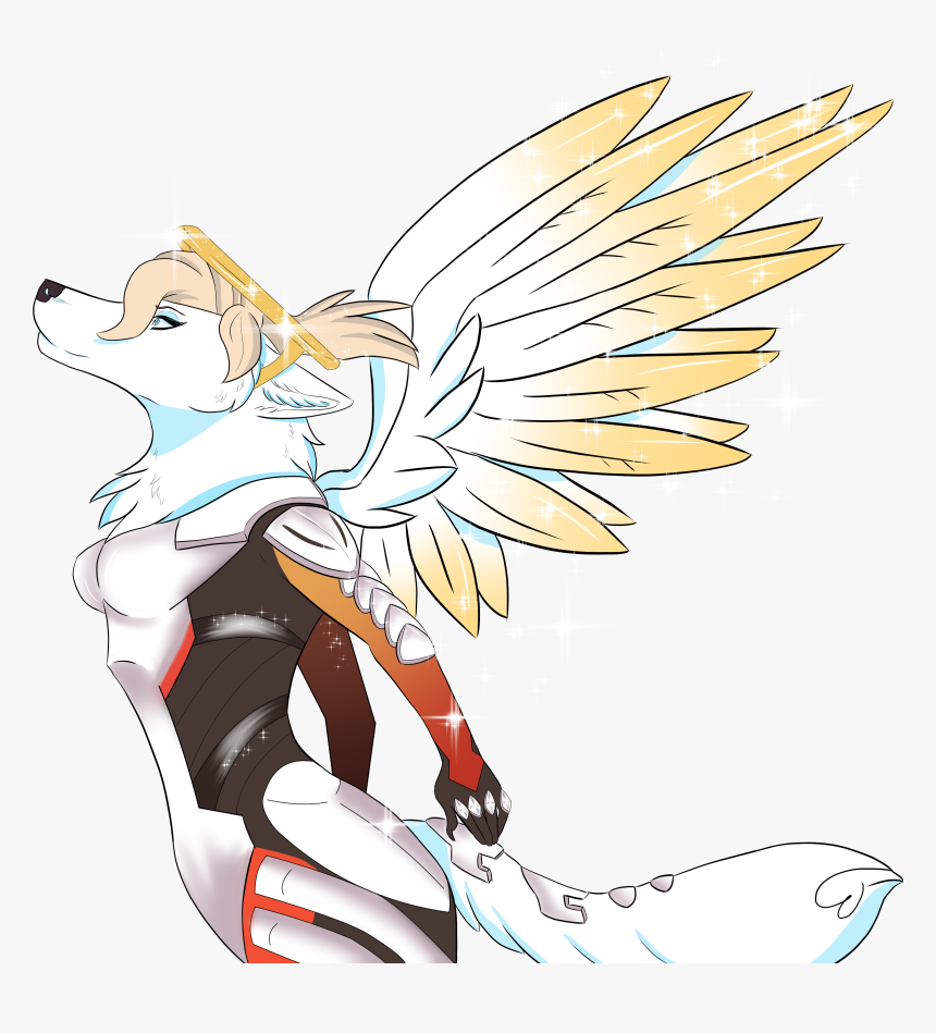 Mercy Furry , Png Download - Furry Mercy, Transparent Png, Free Download