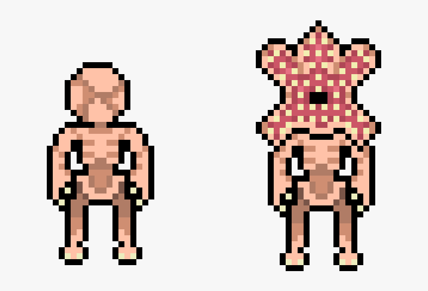 Demogorgon Stranger Things - Stranger Things Demogorgon Pixel, HD Png Download, Free Download