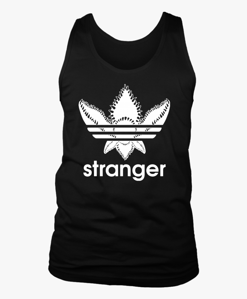 Stranger Things Adidas Demogorgon Parody Shirt - Stranger Things Adidas Shirt, HD Png Download, Free Download