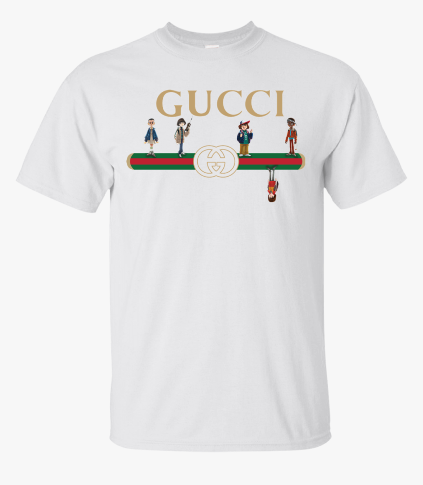 Gucci Stranger Things Upside Down Unisex Tshirt, Tank, - Super Bowl 2019 Shirts, HD Png Download, Free Download