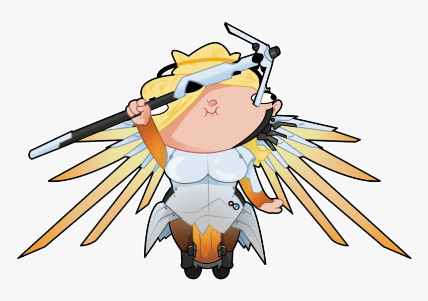 Mercy Emotes Transparent , Png Download - Overwatch Mercy Discord Emotes, Png Download, Free Download