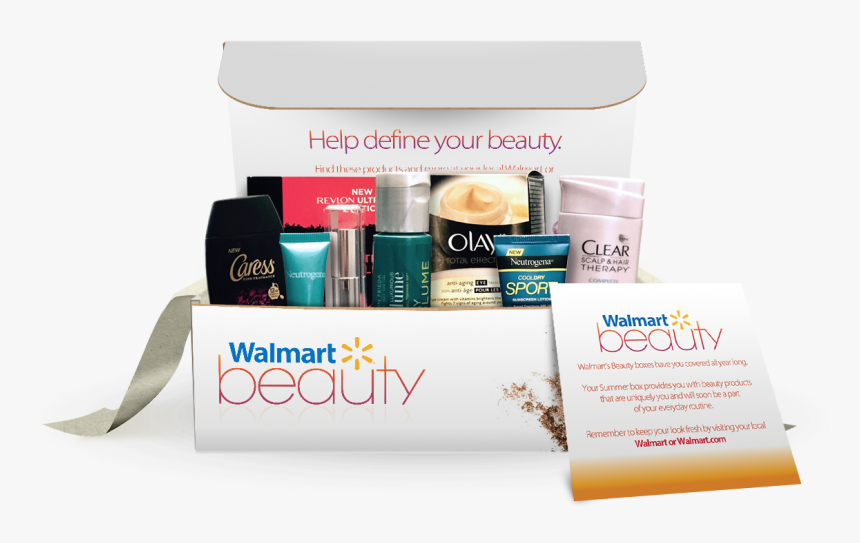 Subscription Boxes Png - Walmart Spring Beauty Box 2018, Transparent Png, Free Download