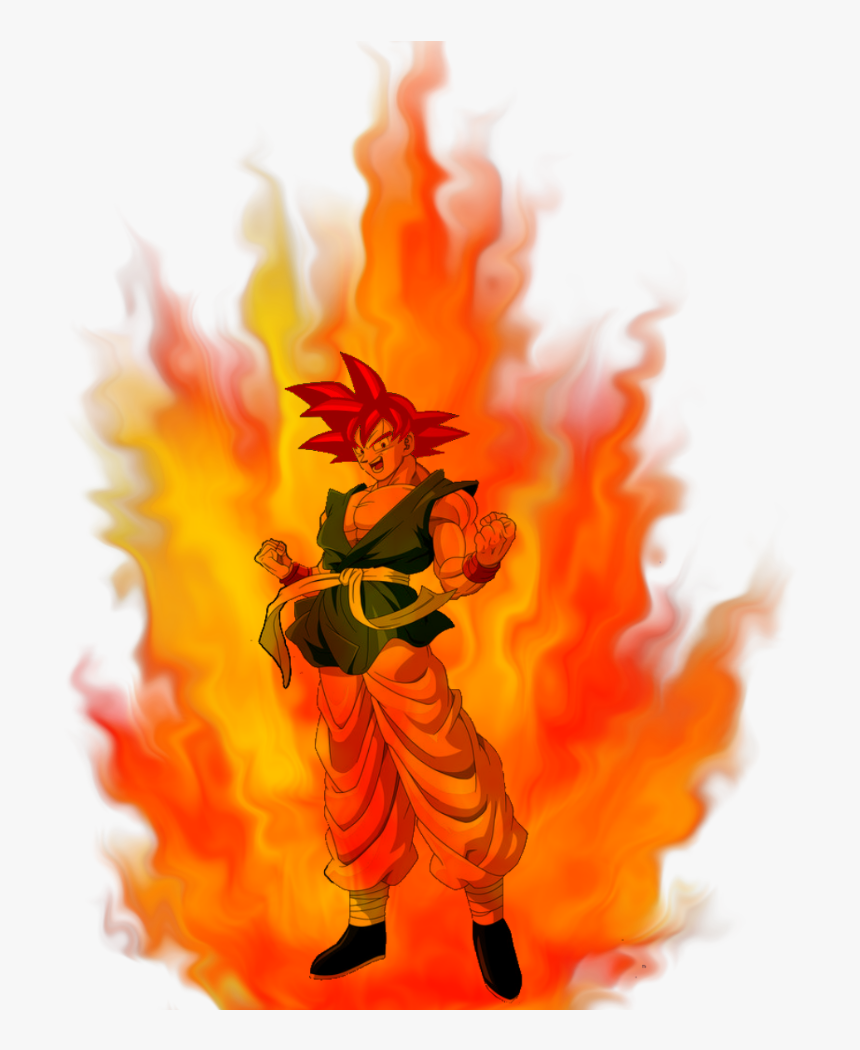 Goku God Aura Pinterest Png Dbz God Aura - Goku Ssj God Aura, Transparent Png, Free Download