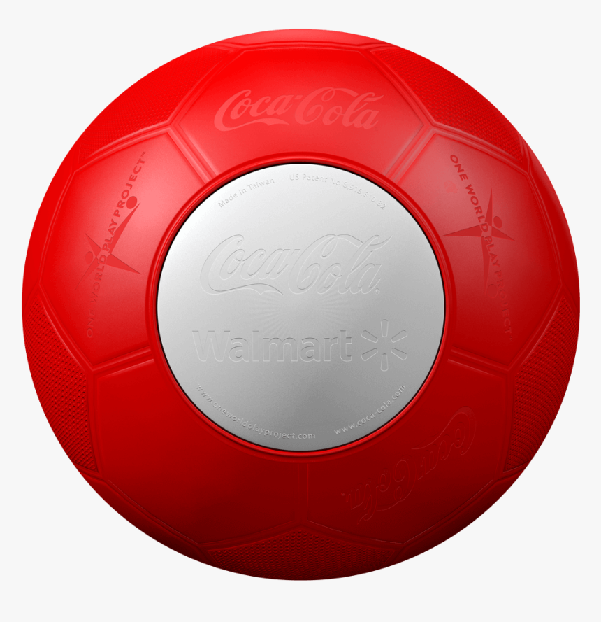 Coca Cola And Walmart One World Play Project Futbol"
 - Coca Cola Walmart Ball, HD Png Download, Free Download
