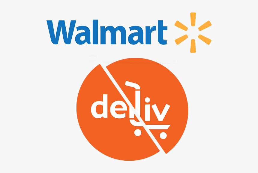 Walmart, Deliv End Delivery Partnership - Circle, HD Png Download, Free Download