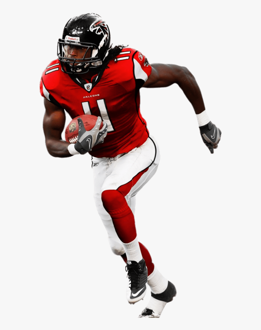 Julio Jones Atlanta Falcons - Julio Jones In Falcons Uniform, HD Png Download, Free Download