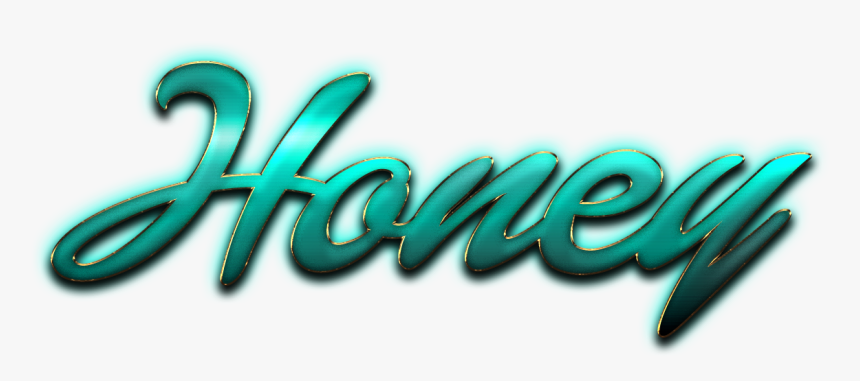 Honey Name Logo Png - Honey Name Wallpaper Hd, Transparent Png, Free Download