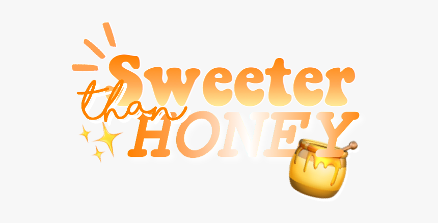 #honey #sweeterthanhoney #sweet #png #sticker #overlay - Illustration, Transparent Png, Free Download