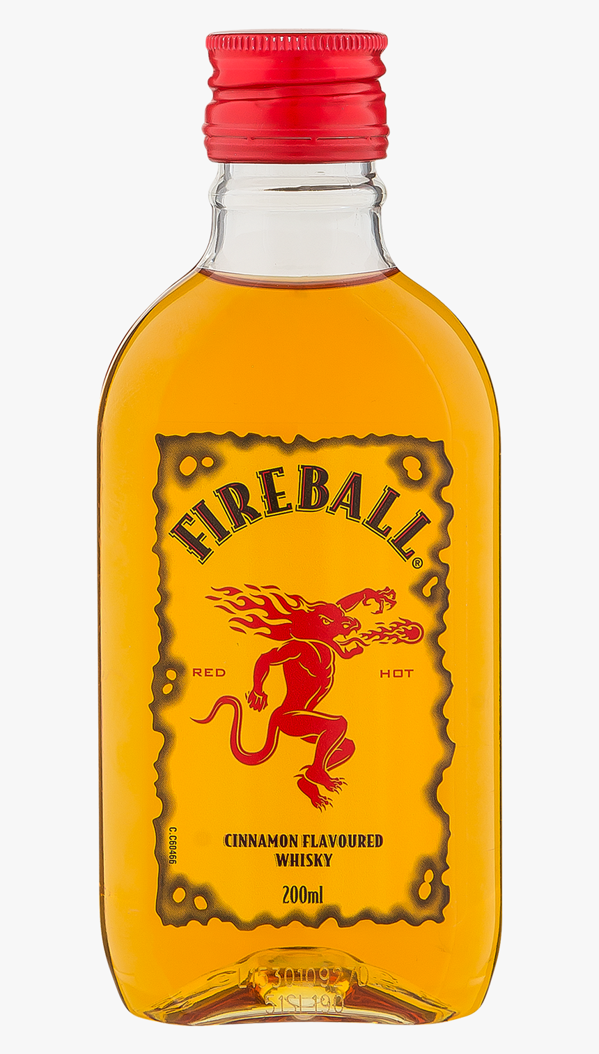 Honey - Fireball Cinnamon Whisky 200ml, HD Png Download, Free Download
