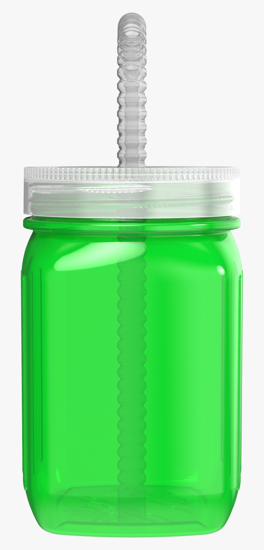 Mint Green - Mason Jar - Lid, HD Png Download, Free Download