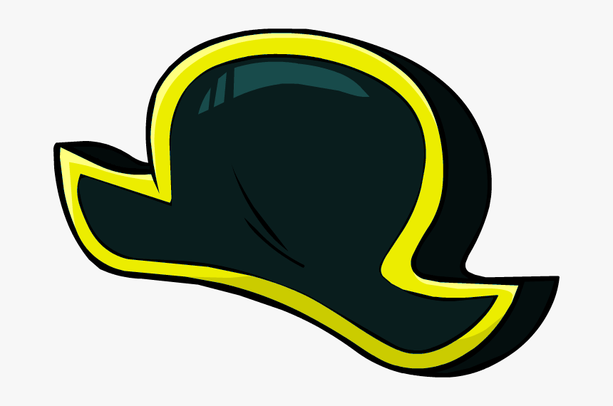 Transparent Pirate Hat Png - Club Penguin Pirate Hat, Png Download, Free Download