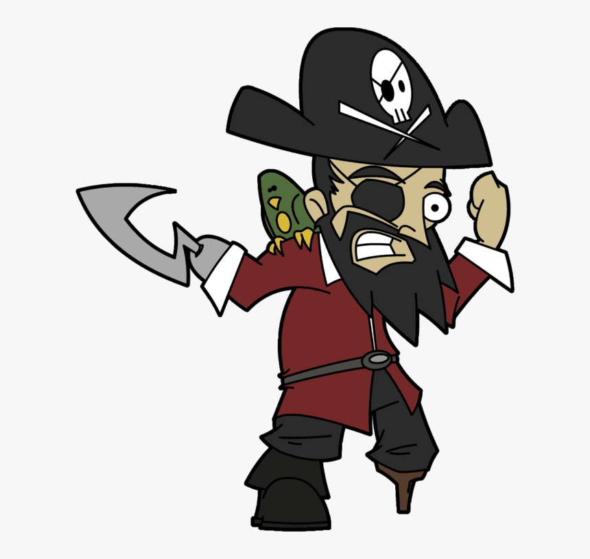 Pirate Cartoon Transparent, HD Png Download, Free Download