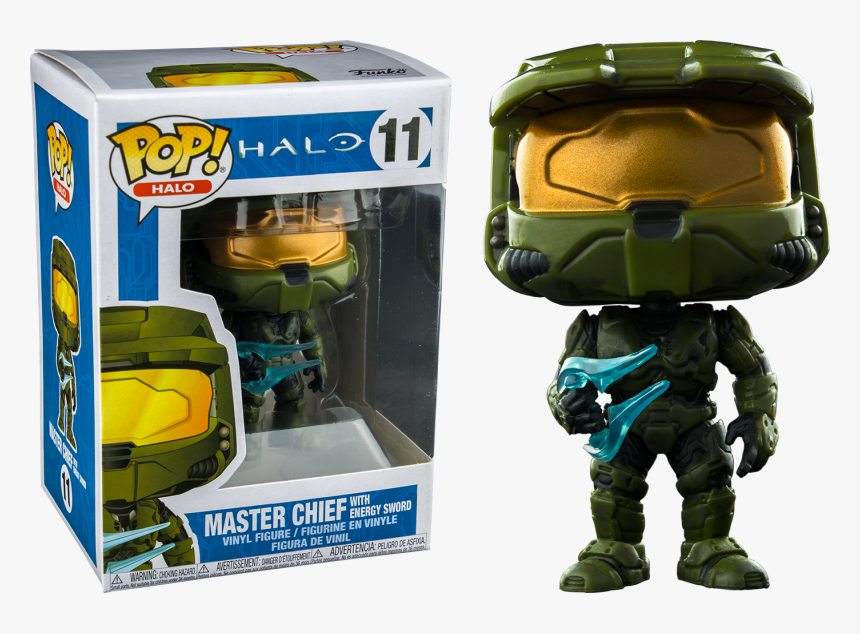Funko Pop Master Chief With Cortana, HD Png Download - kindpng