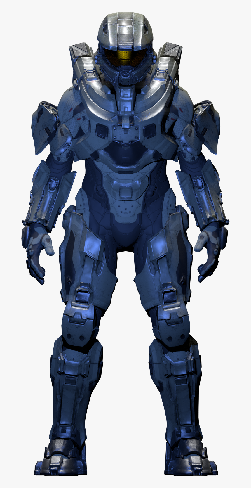 Blue Glow [my Halo 5 Render] - Halo 5 Mark Vi Render, HD Png Download, Free Download