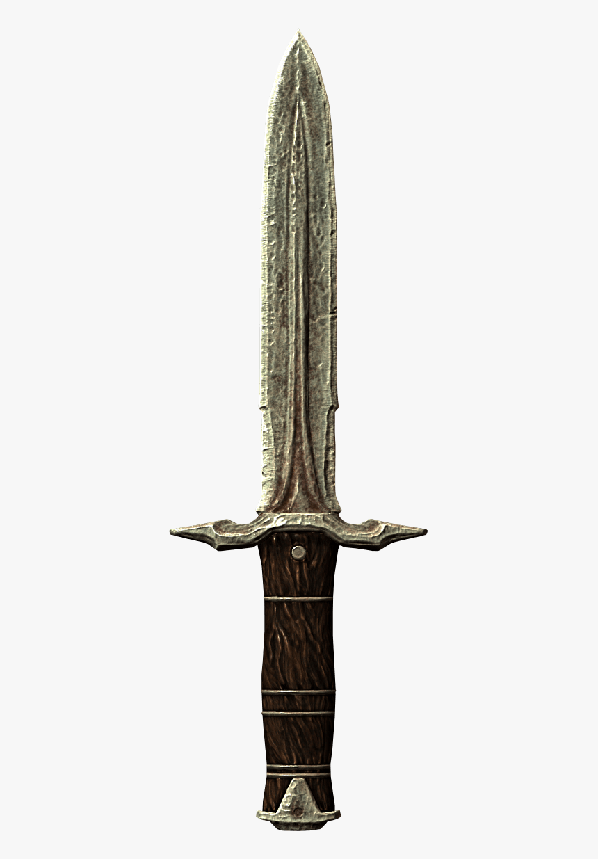 Elder Scrolls Skyrim Iron Dagger - Skyrim Dagger Png, Transparent Png, Free Download