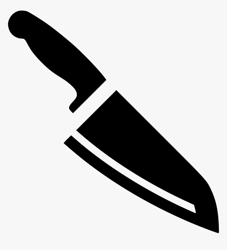 Knife,cold Weapon,blade,hunting Knife,kitchen Knife,dagger,bowie - Black Knife Png Clipart, Transparent Png, Free Download