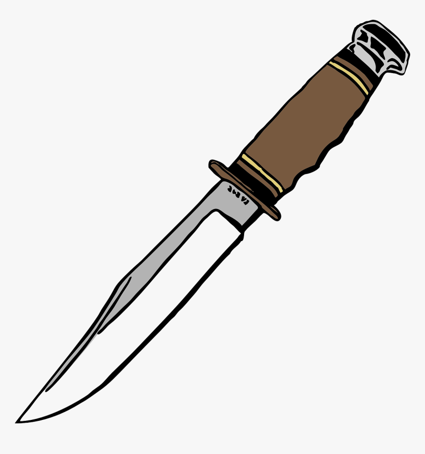 Hunting Knife Clip Art, HD Png Download, Free Download