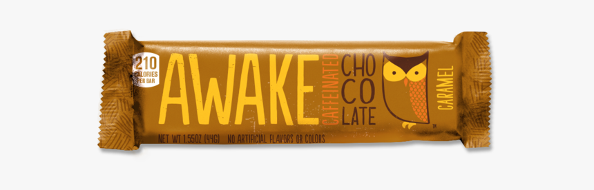 Caramel Chocolate Bars - Awake Chocolate, HD Png Download, Free Download