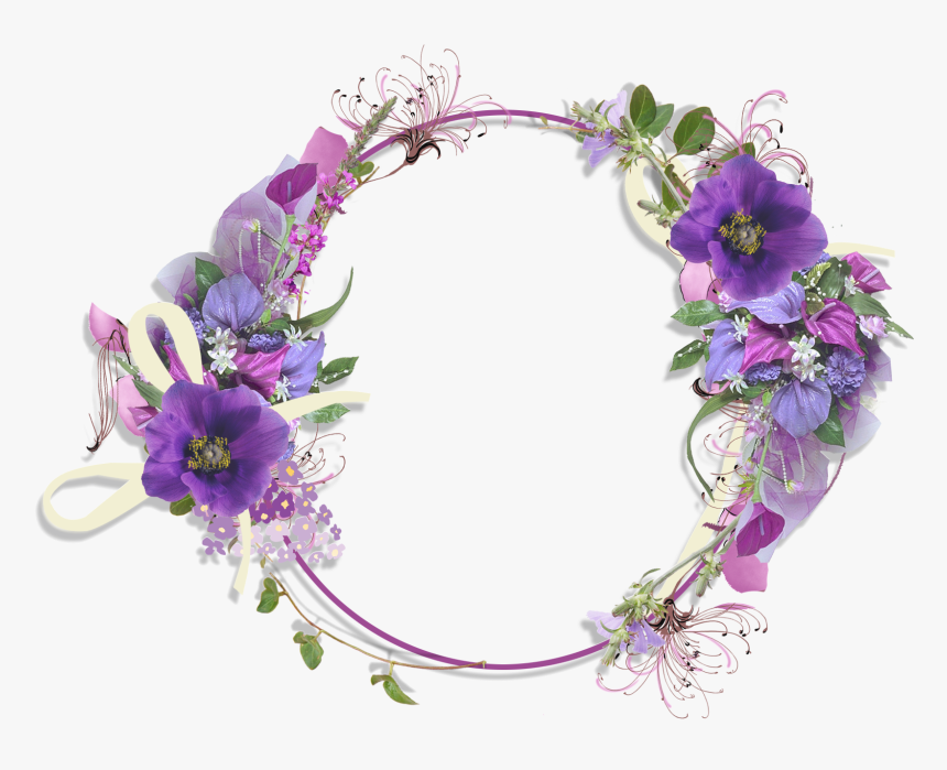 Round Flower Design Png, Transparent Png, Free Download