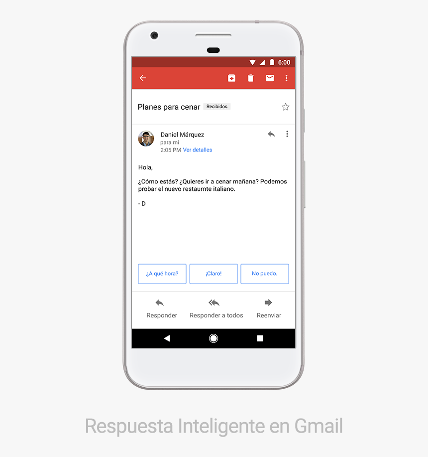 Gmail Smart Reply Examples, HD Png Download, Free Download