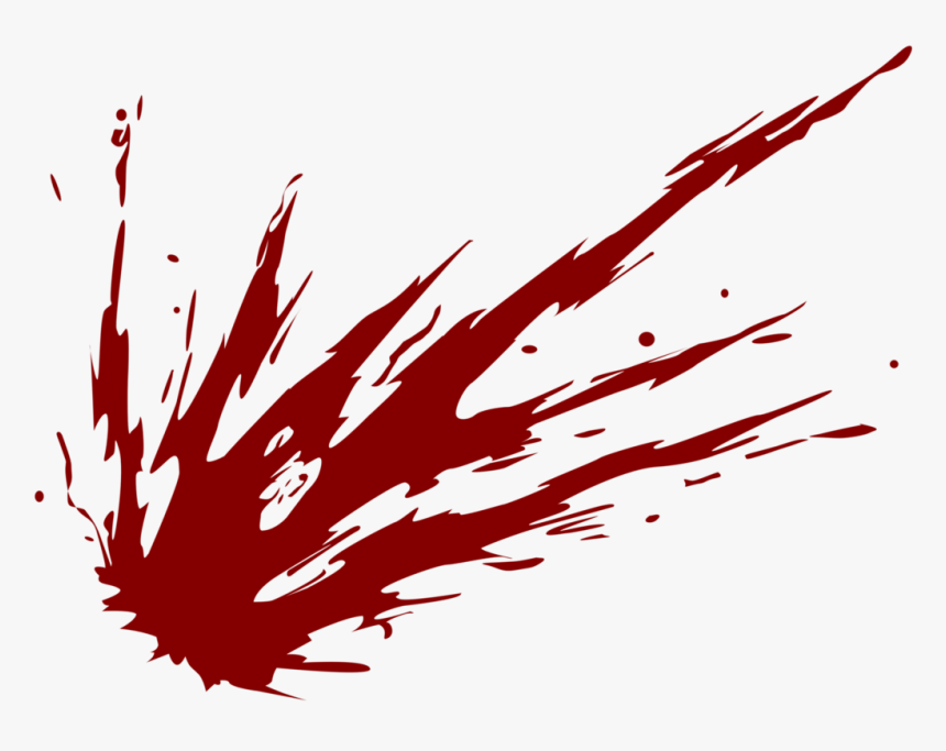Blood Splatter Clipart - Blood Splatter Png, Transparent Png, Free Download